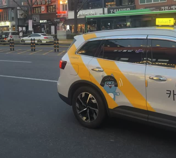 Travelling in comfort 🚕
